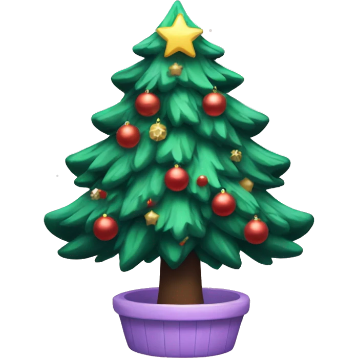 cute christmas tree aesthetic  emoji