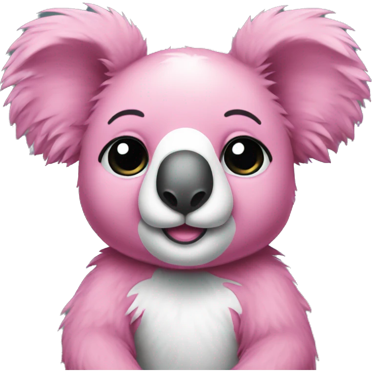 pink koala emoji