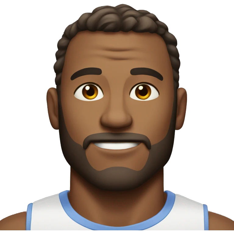 A portrait of a hunky man emoji