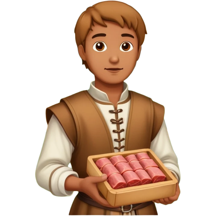 renaissance spam meat countryside landscape emoji