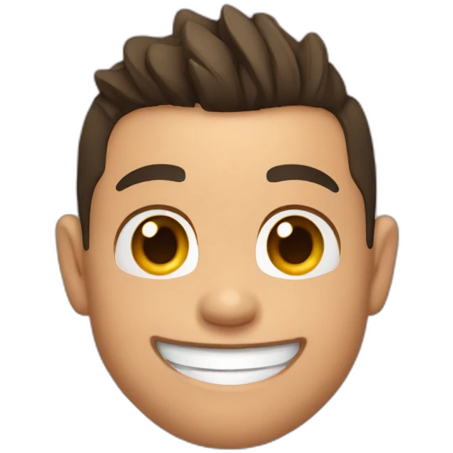 ronaldo smile emoji