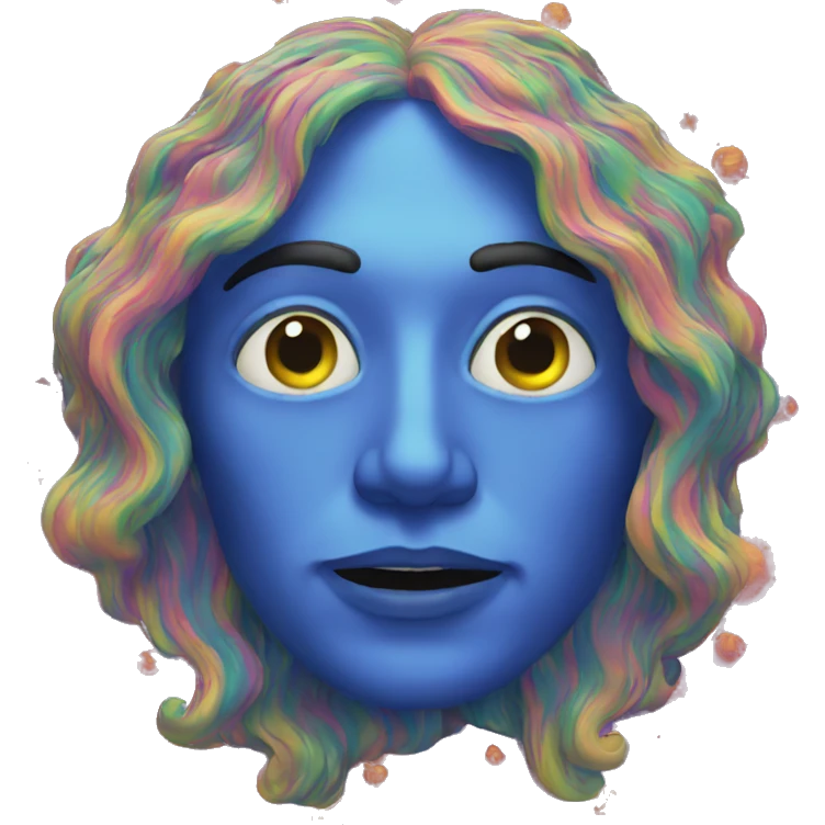Psychedelic emoji