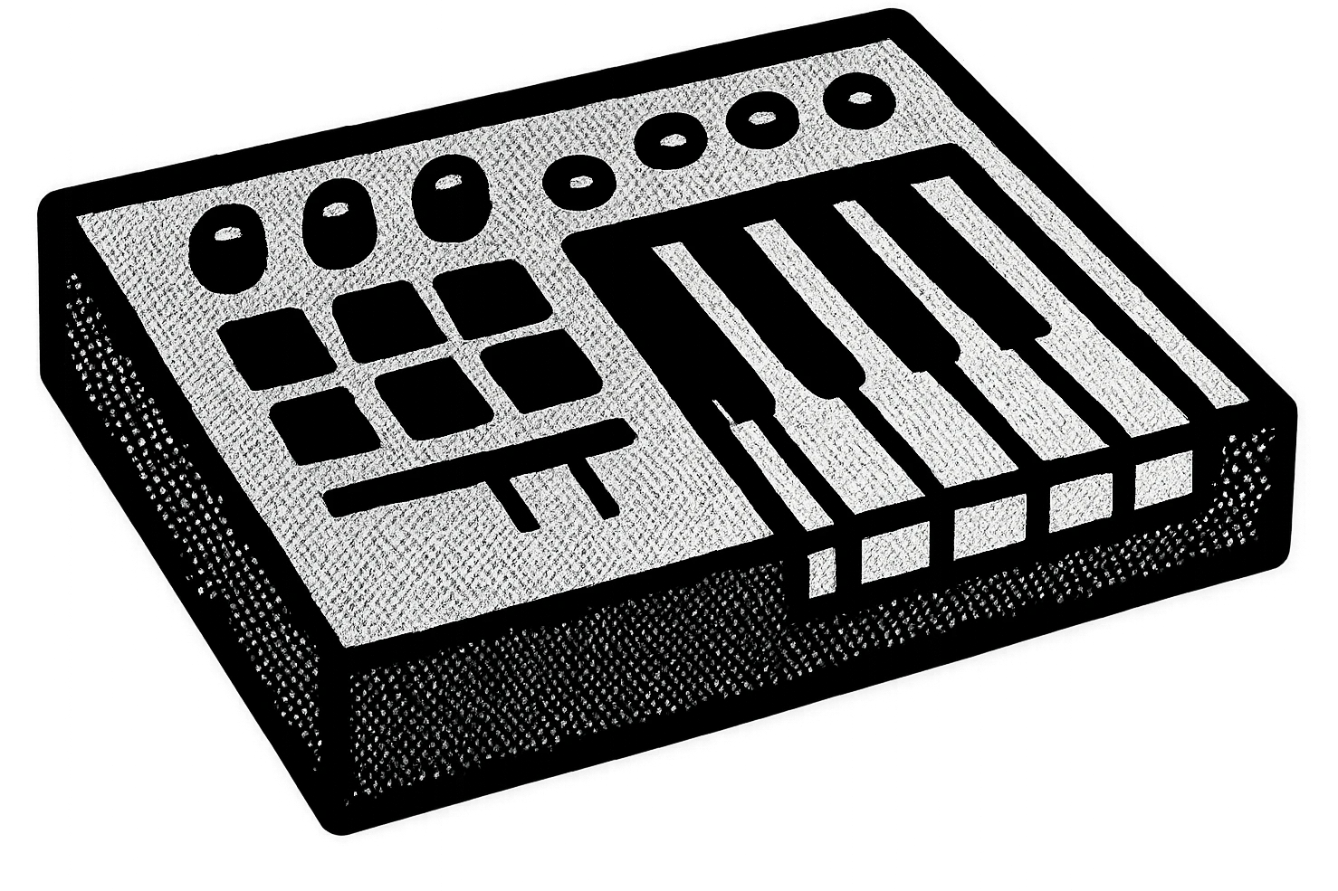 MIDI keyboard emoji
