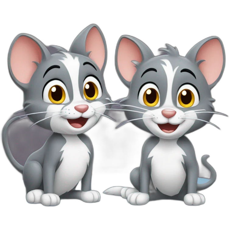 Tom and jerry emoji