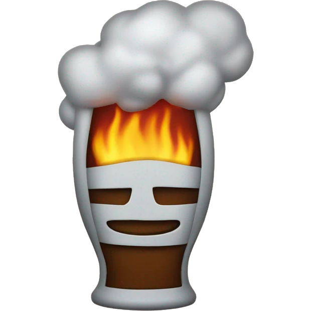 The burning brewery emoji