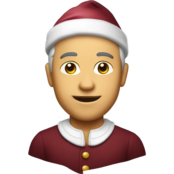 Natale bordeaux emoji