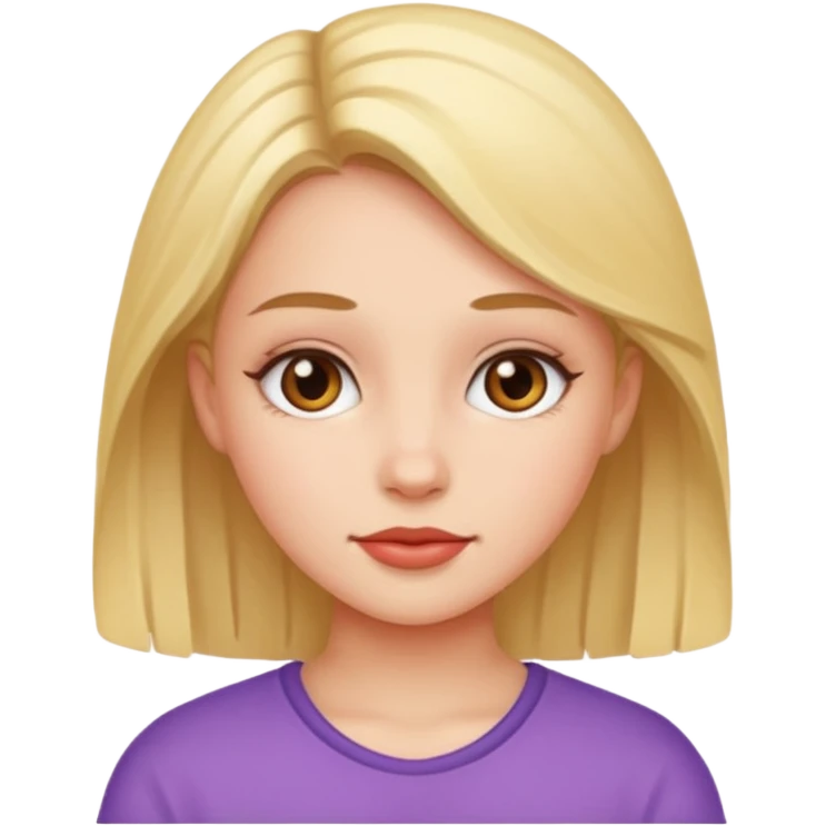 Eine mädchen mit gar kein unterhose emoji