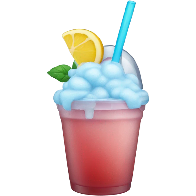 Slushie emoji