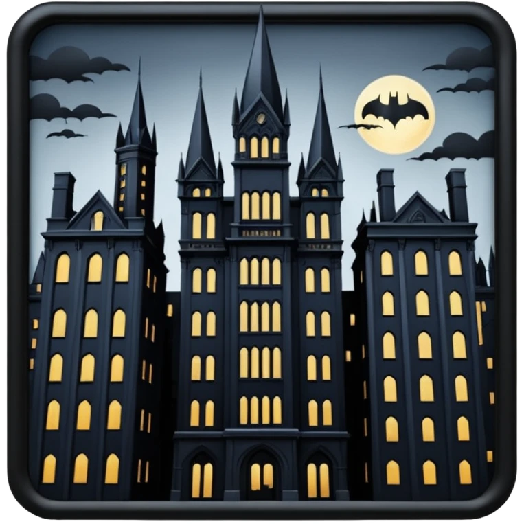 Big building gotham emoji