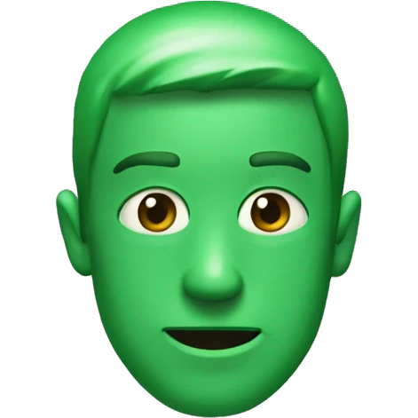 Bouton vert validé  emoji