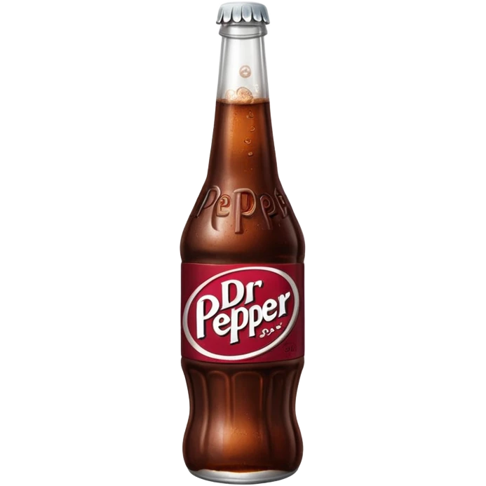 Dr peper with a white backround emoji