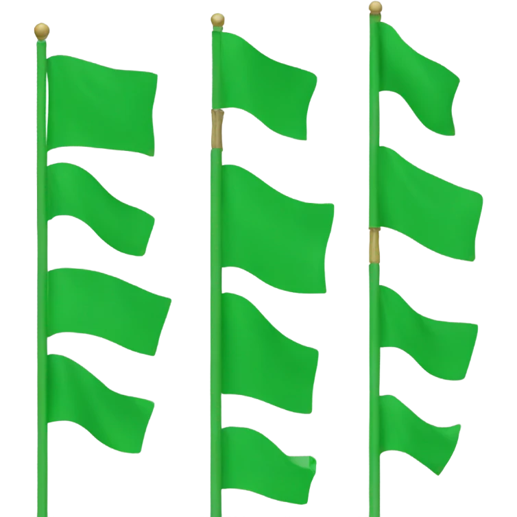 Green Flag emoji