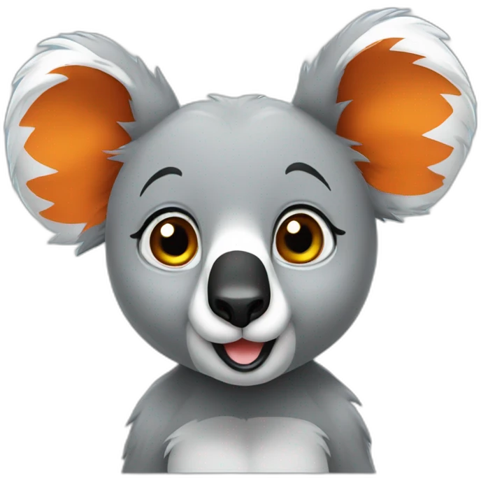 koala-with-fox emoji