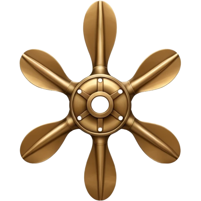 4 blade B-series  marine propeller emoji