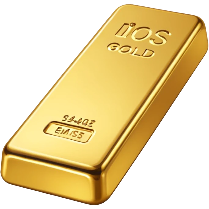 24 carat gold bar emoji