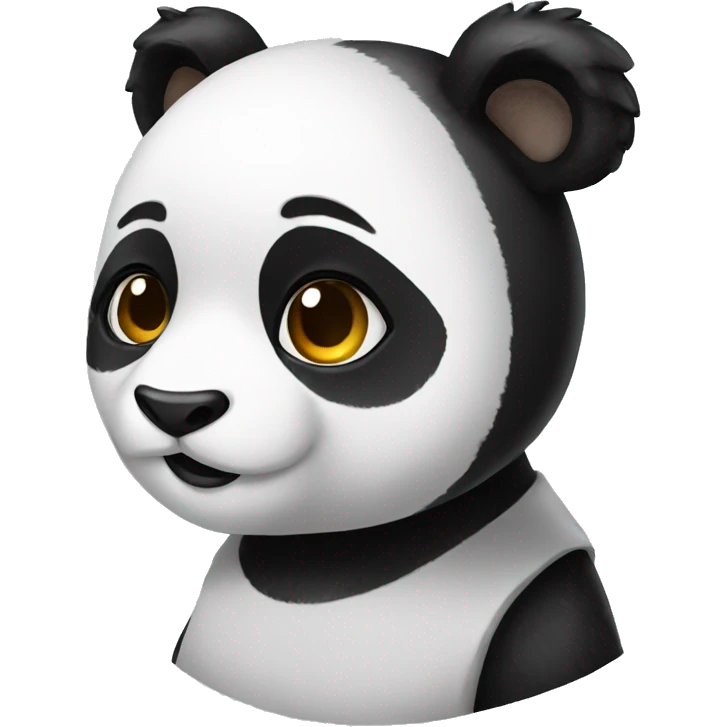 Panda glamour  emoji
