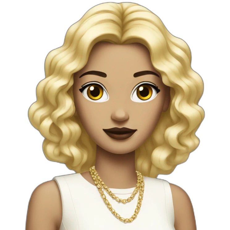 Chanel girl emoji