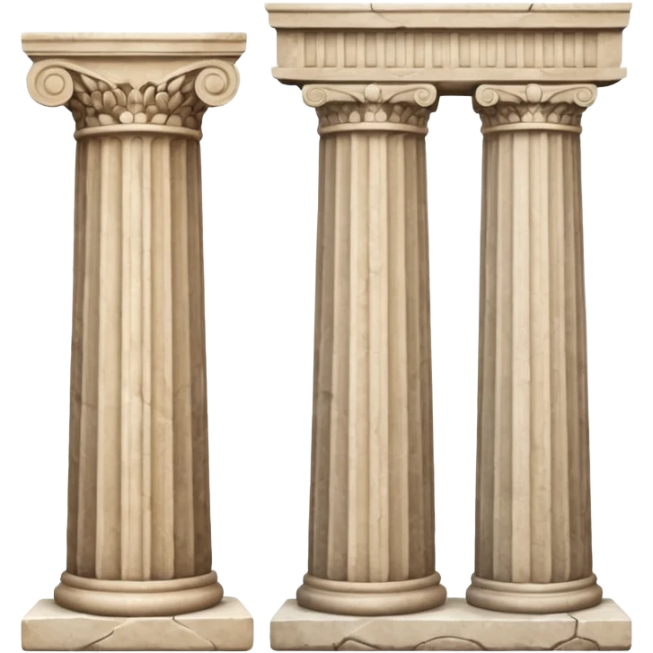 Greek mythology pillar emoji