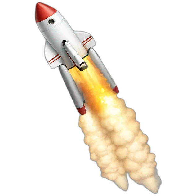 rocket crashing emoji