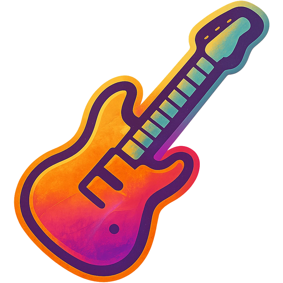 guitar emoji