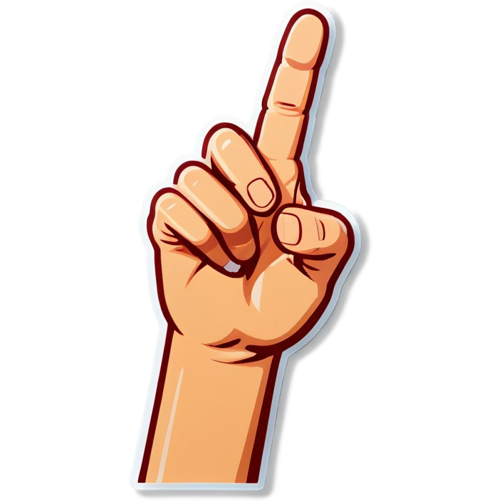 Hand emoji