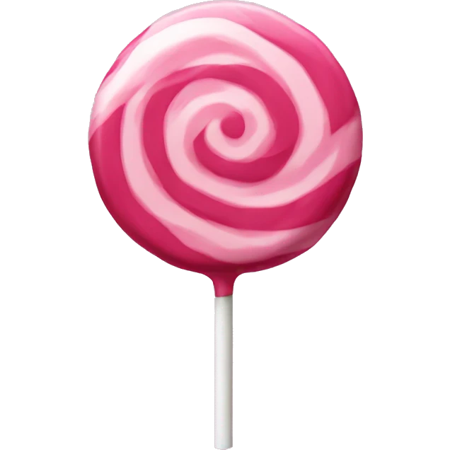 Pink lollipop  emoji