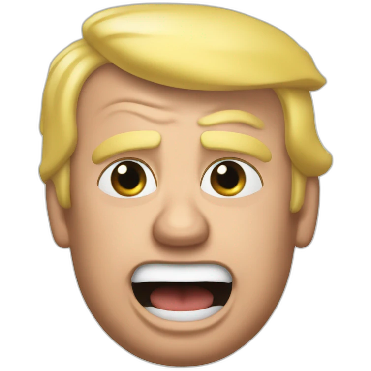 trump slap macron emoji