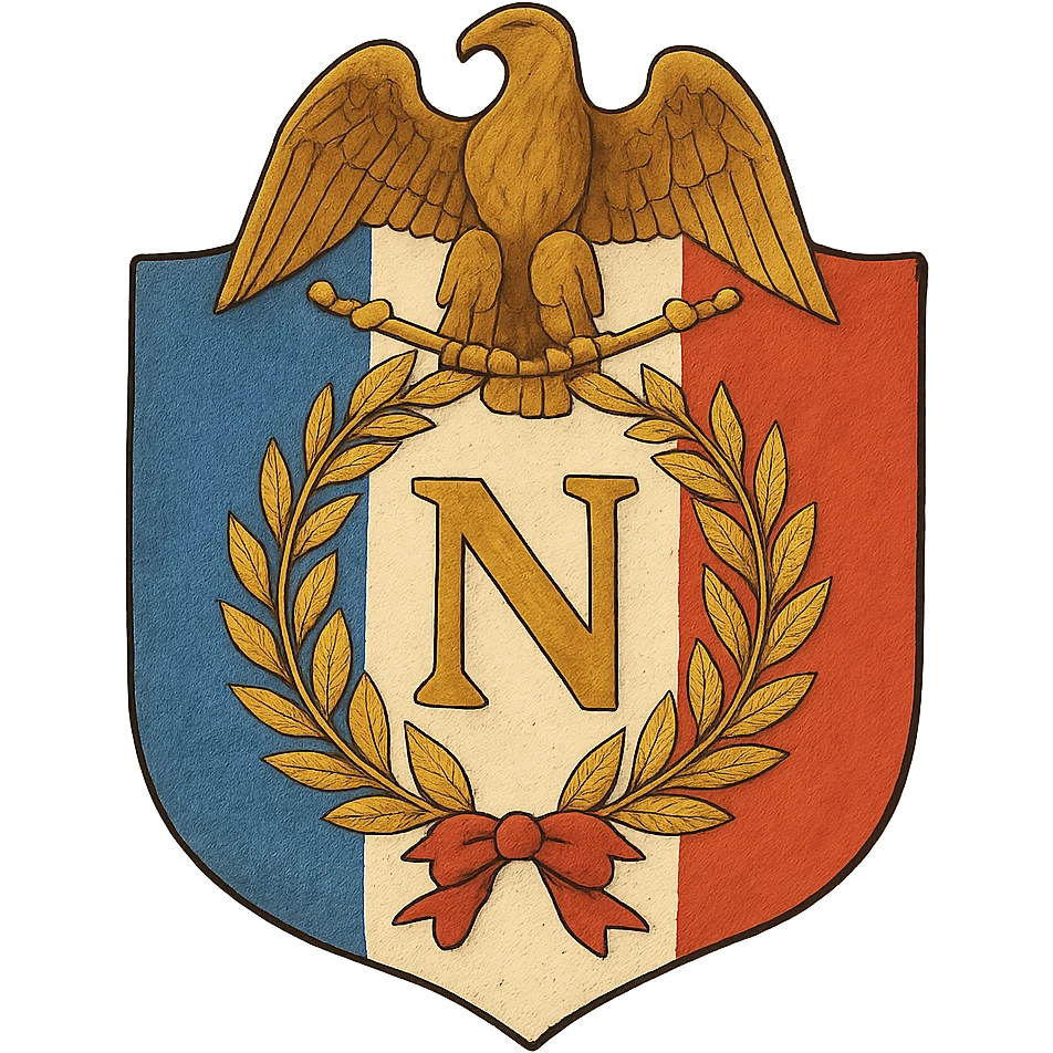 Napoleonic French flag emblem emoji