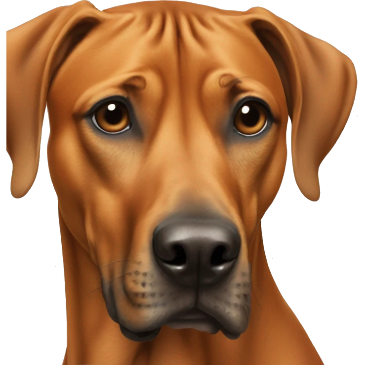 Rhodesian ridgeback emoji