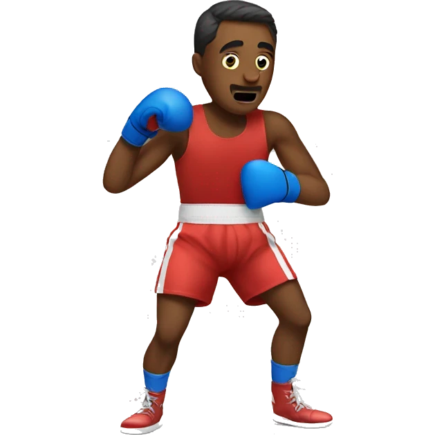 Man boxing emoji