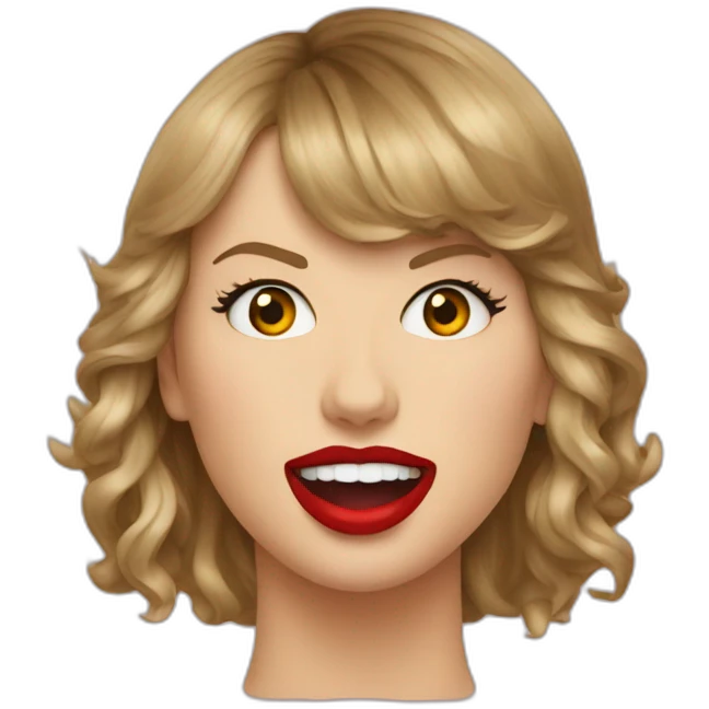 taylor-swift-mouth-bbc emoji