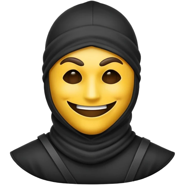 The robber emoji emoji