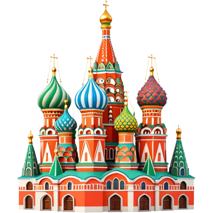 St. Basil's Cathedral Little emoji