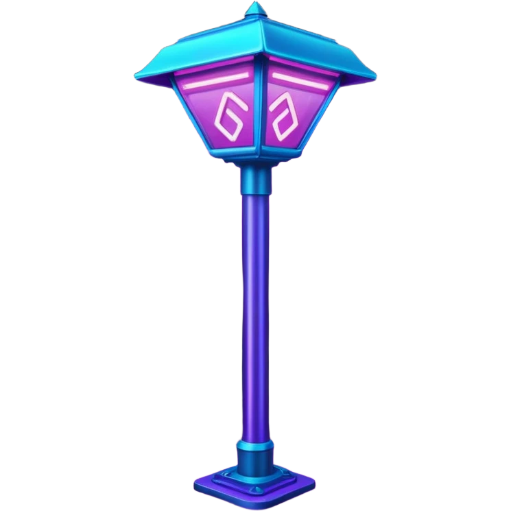 cyberpunk streetlight emoji