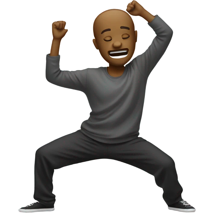 Person dabbing emoji