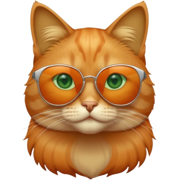 Cat wearing sunglasses emoji