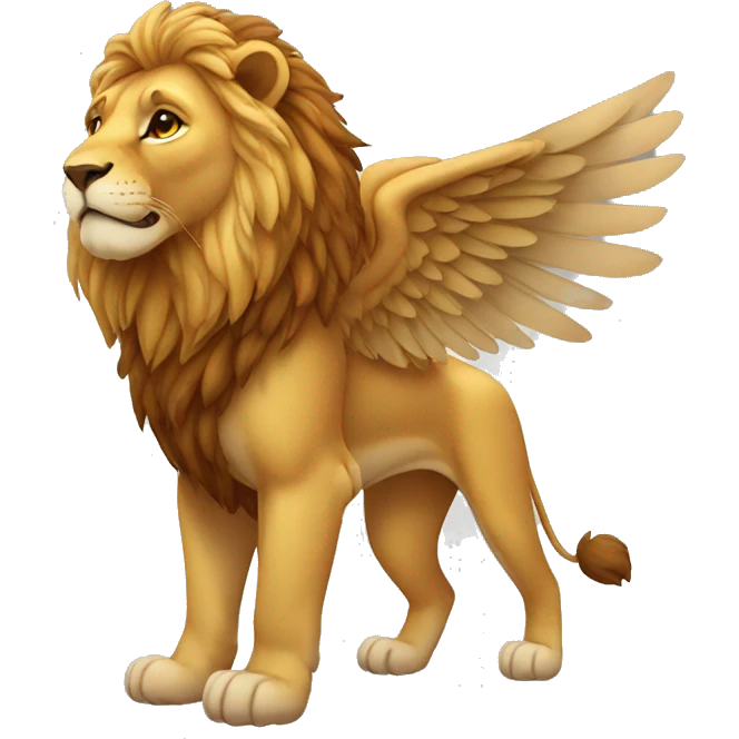 Lion with wings  emoji