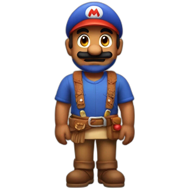 indian mario emoji