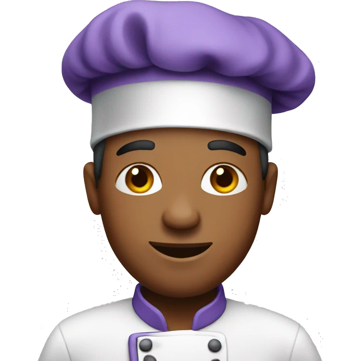 chef with purple hat emoji