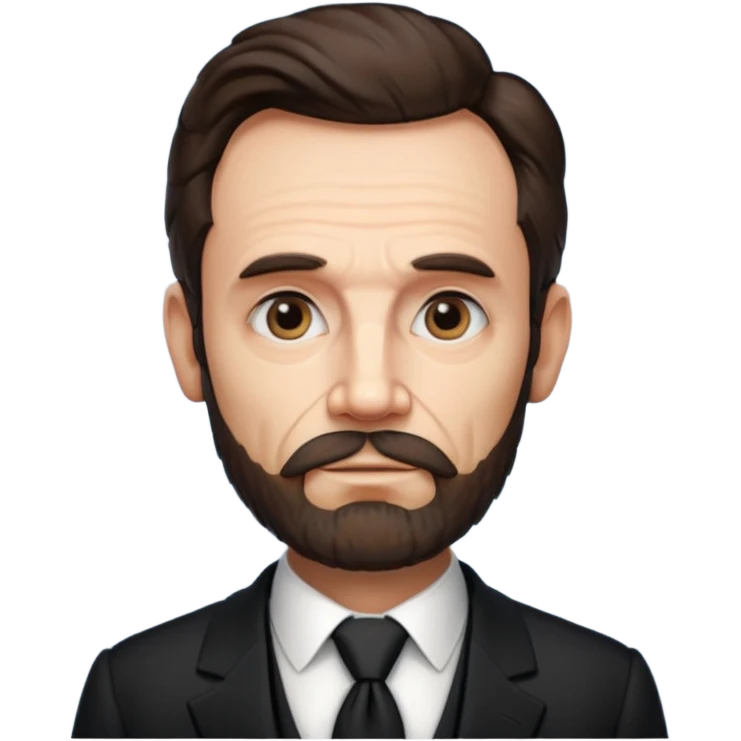 Abraham Lincoln front view emoji