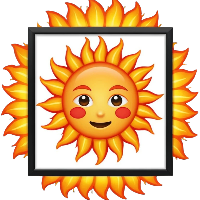from earth point of view sun exploding  emoji