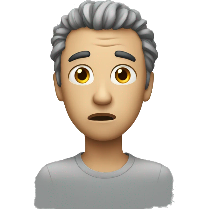 worried emoji