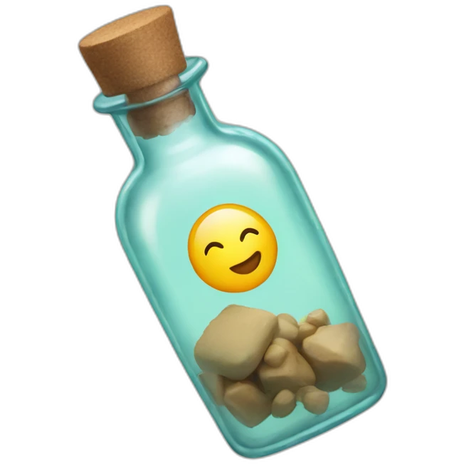 Message in a bottle emoji