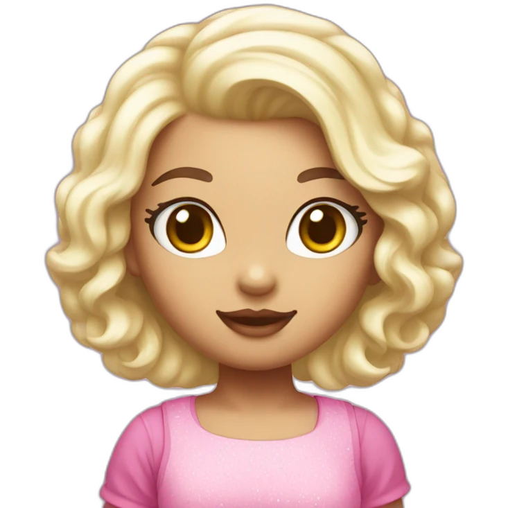 Hello kitty girl emoji
