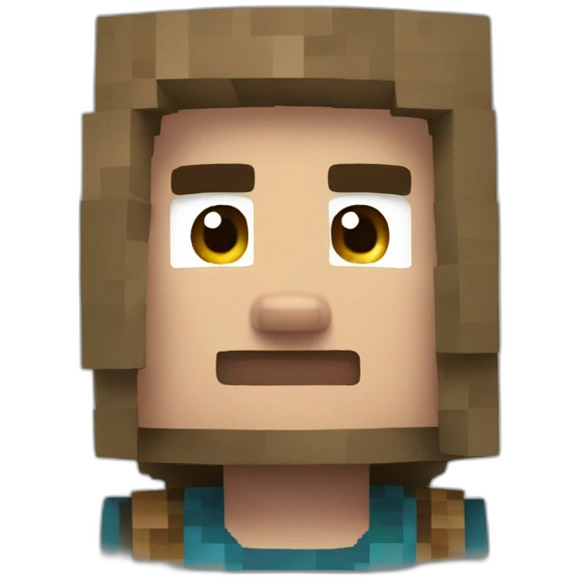 Steve, minecraft emoji