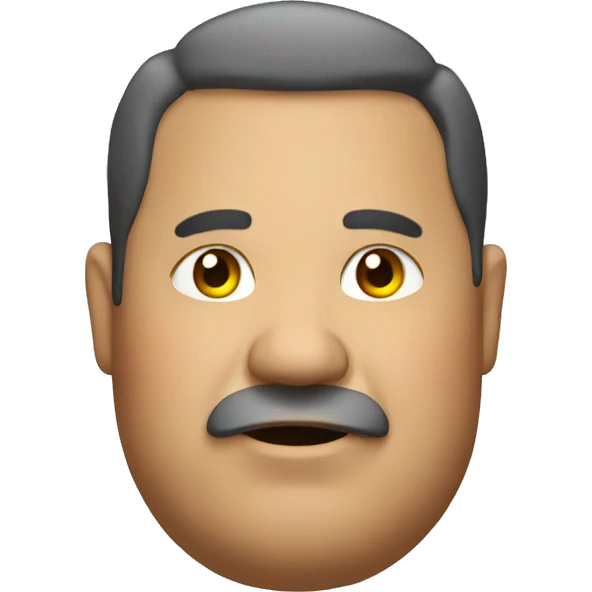 Fat man emoji