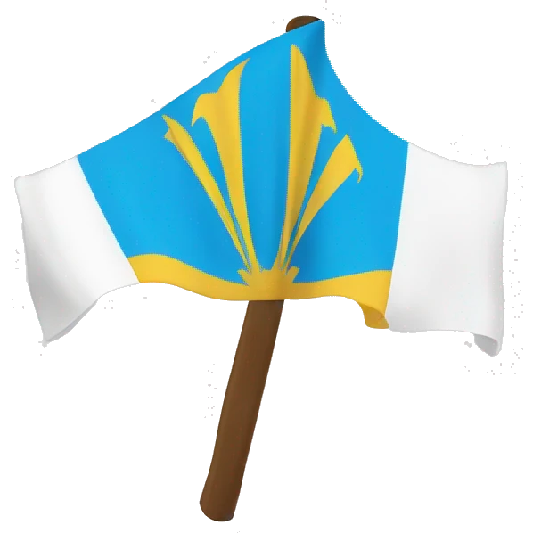 Bandera de Galicia emoji