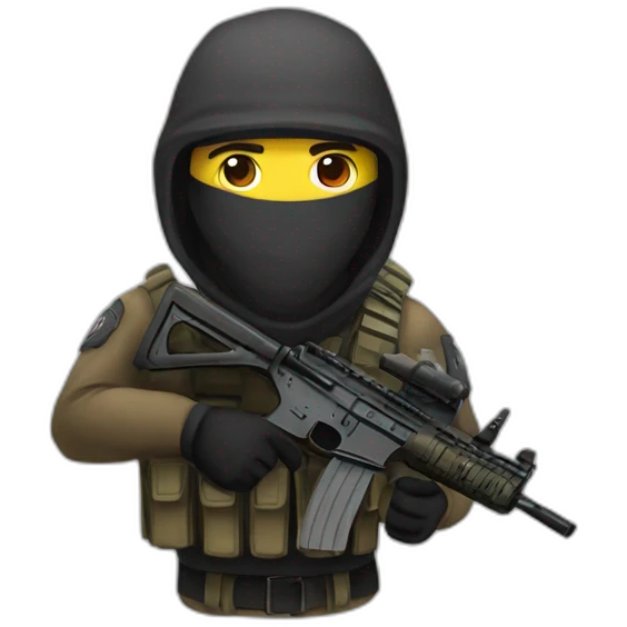 counter terrorist from csgo emoji