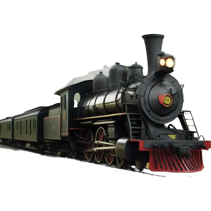 steam train emoji
