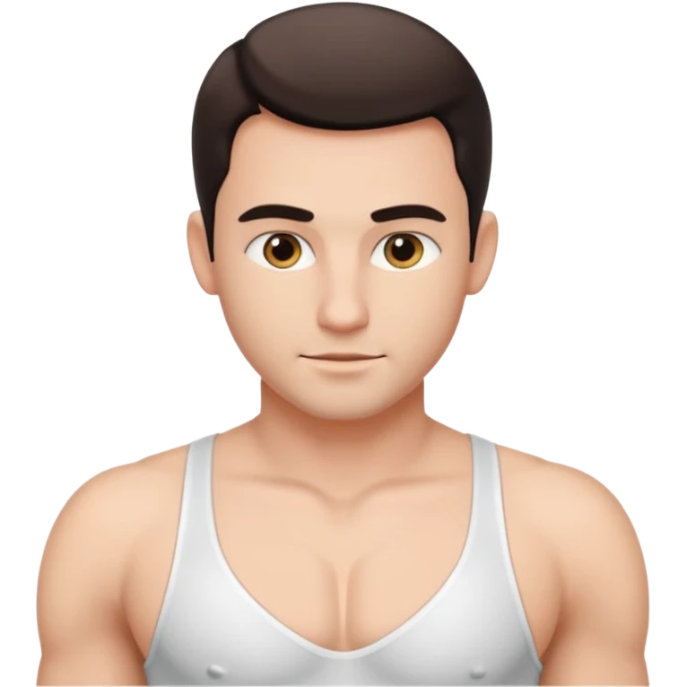White Push-up man emoji